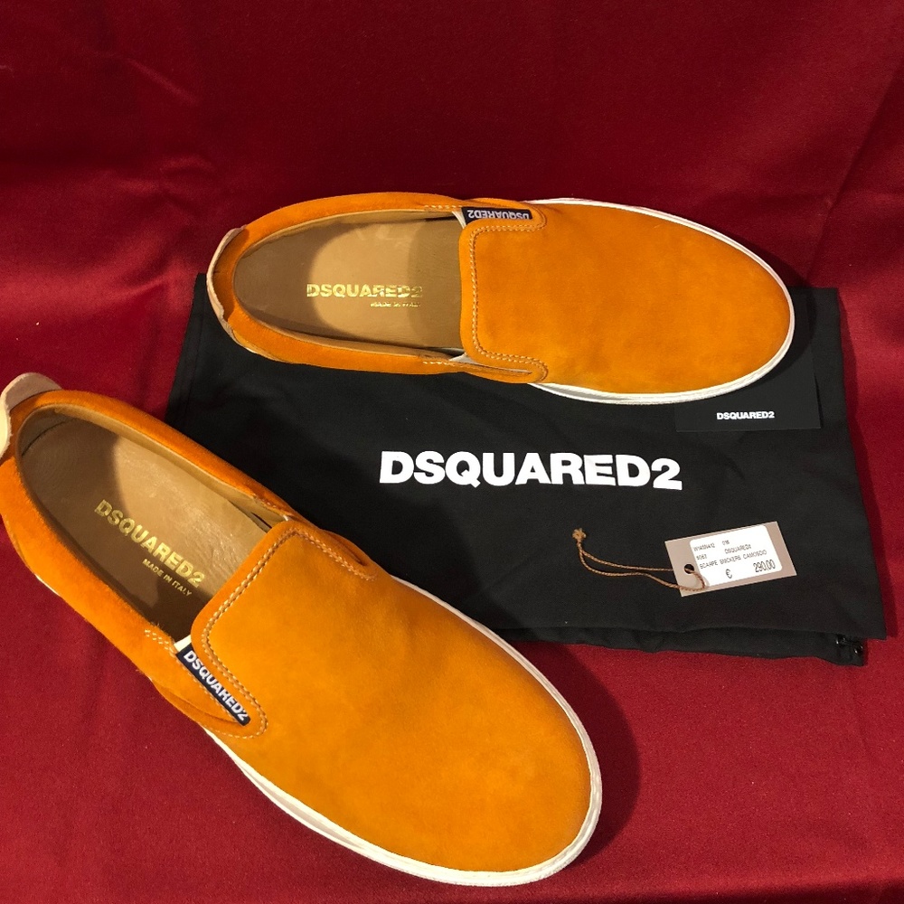 DSQUARED2 Velour sneaker
